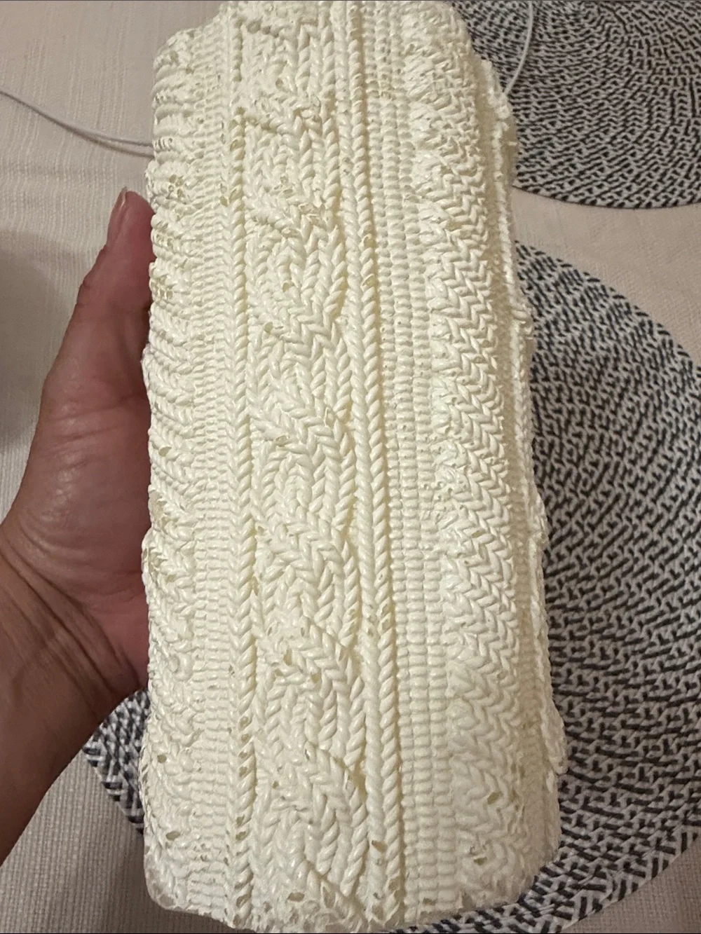 Sleigh Hill Trading Co. Snowy White Decorative Candle